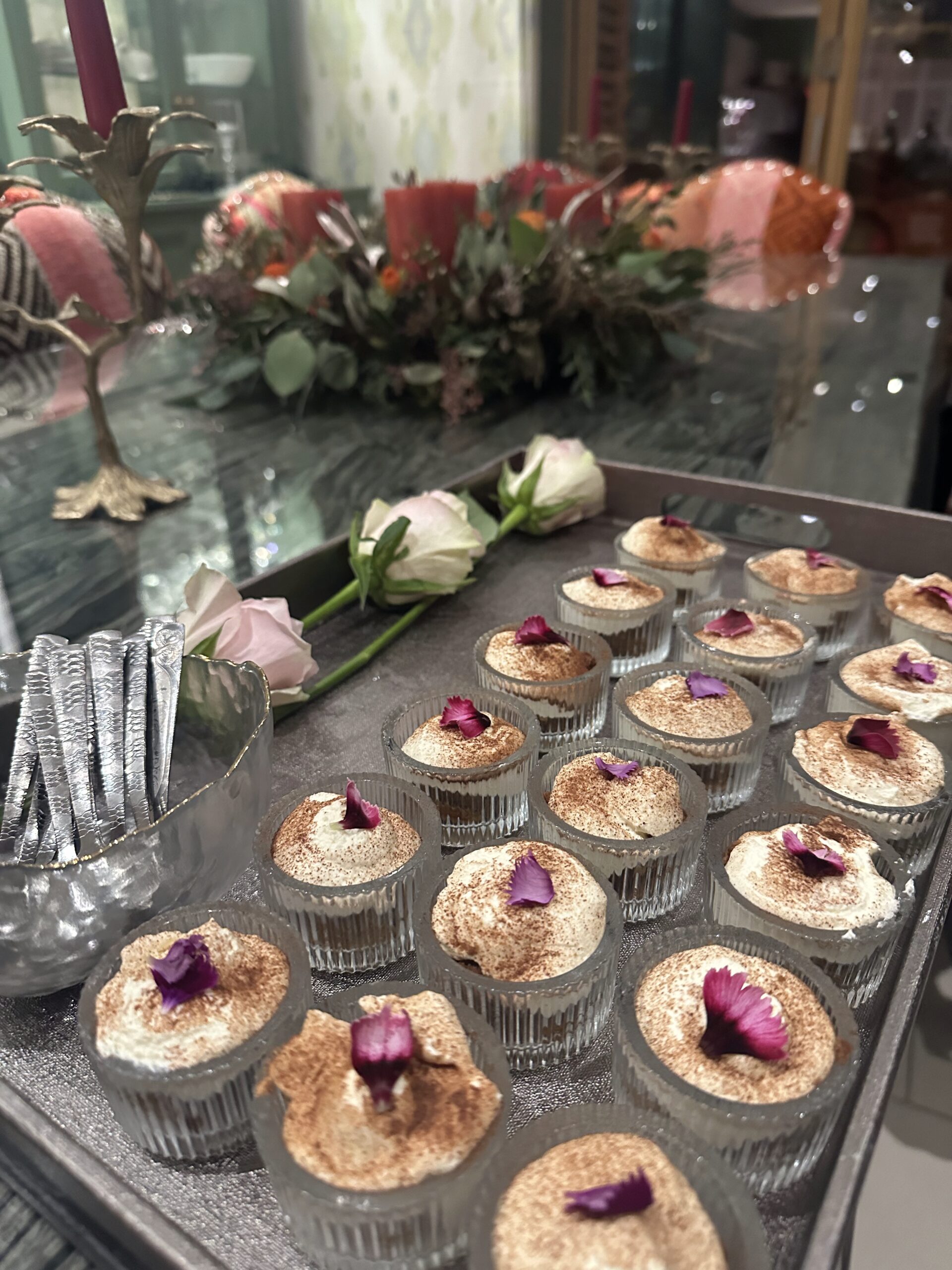 dessert tiramissu Carla Franco private chef London the hot spoon