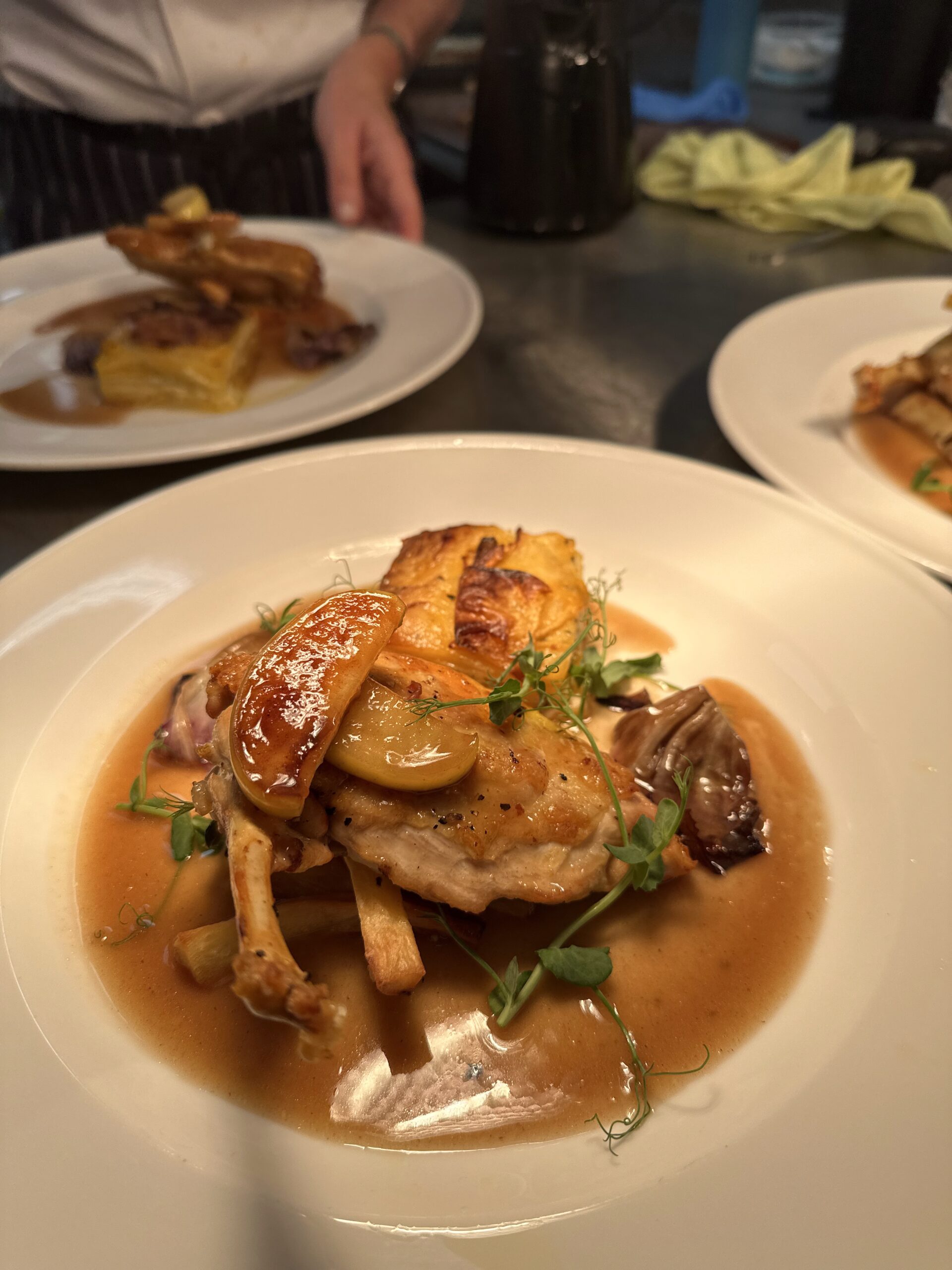dinner Carla Franco private chef London the hot spoon